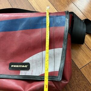 Freitag red Large Messenger Laptop Bag Series